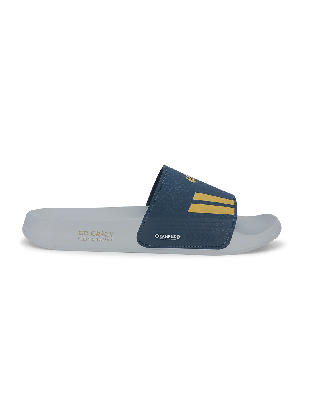 SL-438 Blue Men's Slippers - Image 2