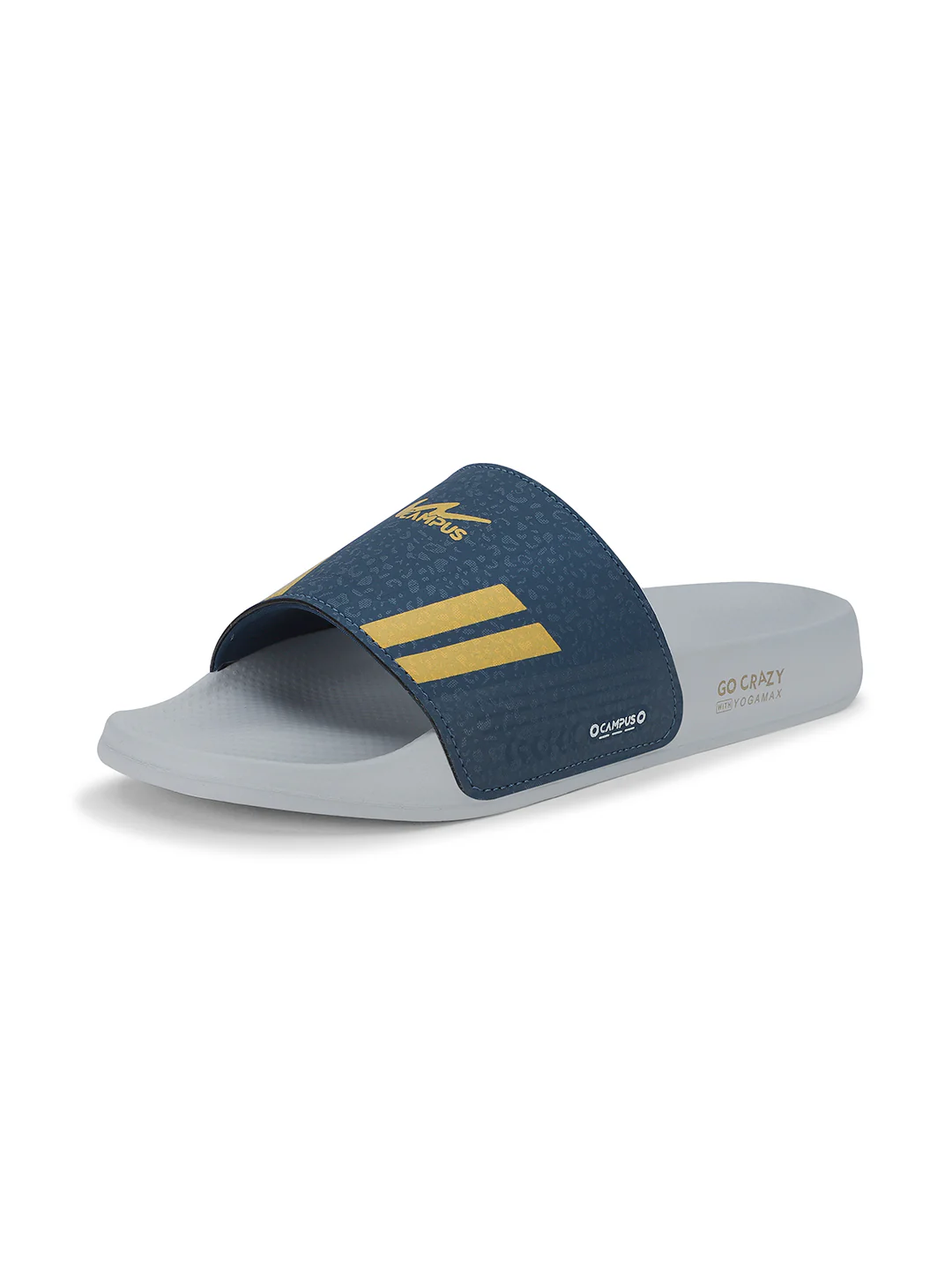SL-438 Blue Men's Slippers - Image 3