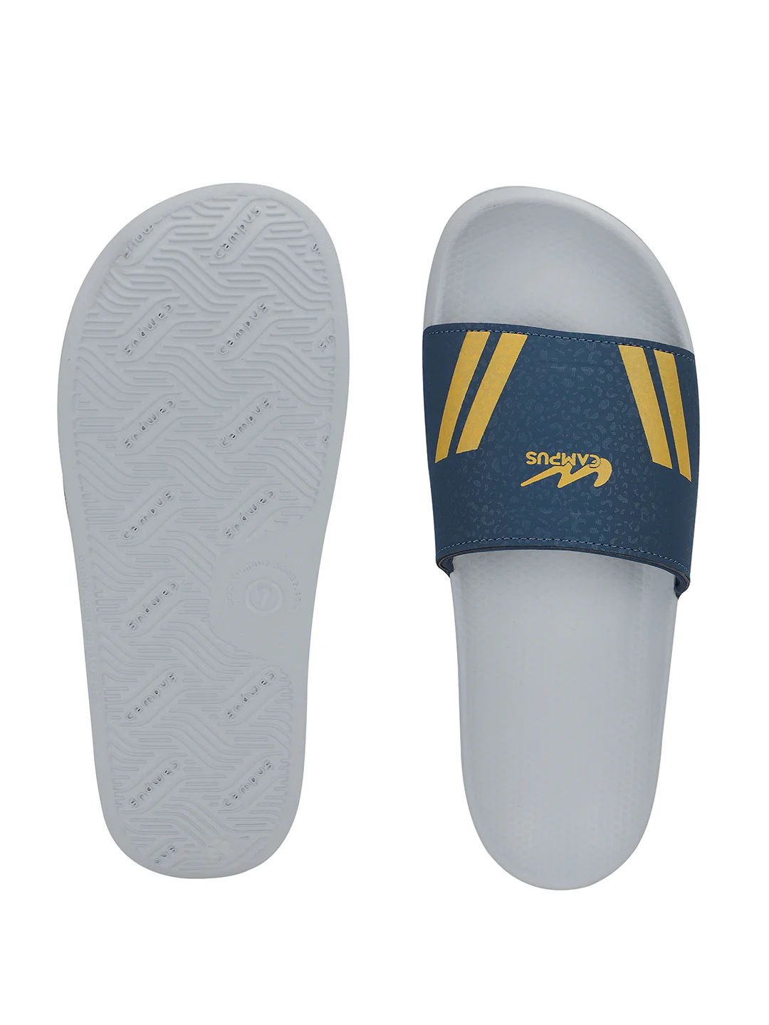 SL-438 Blue Men's Slippers - Image 5