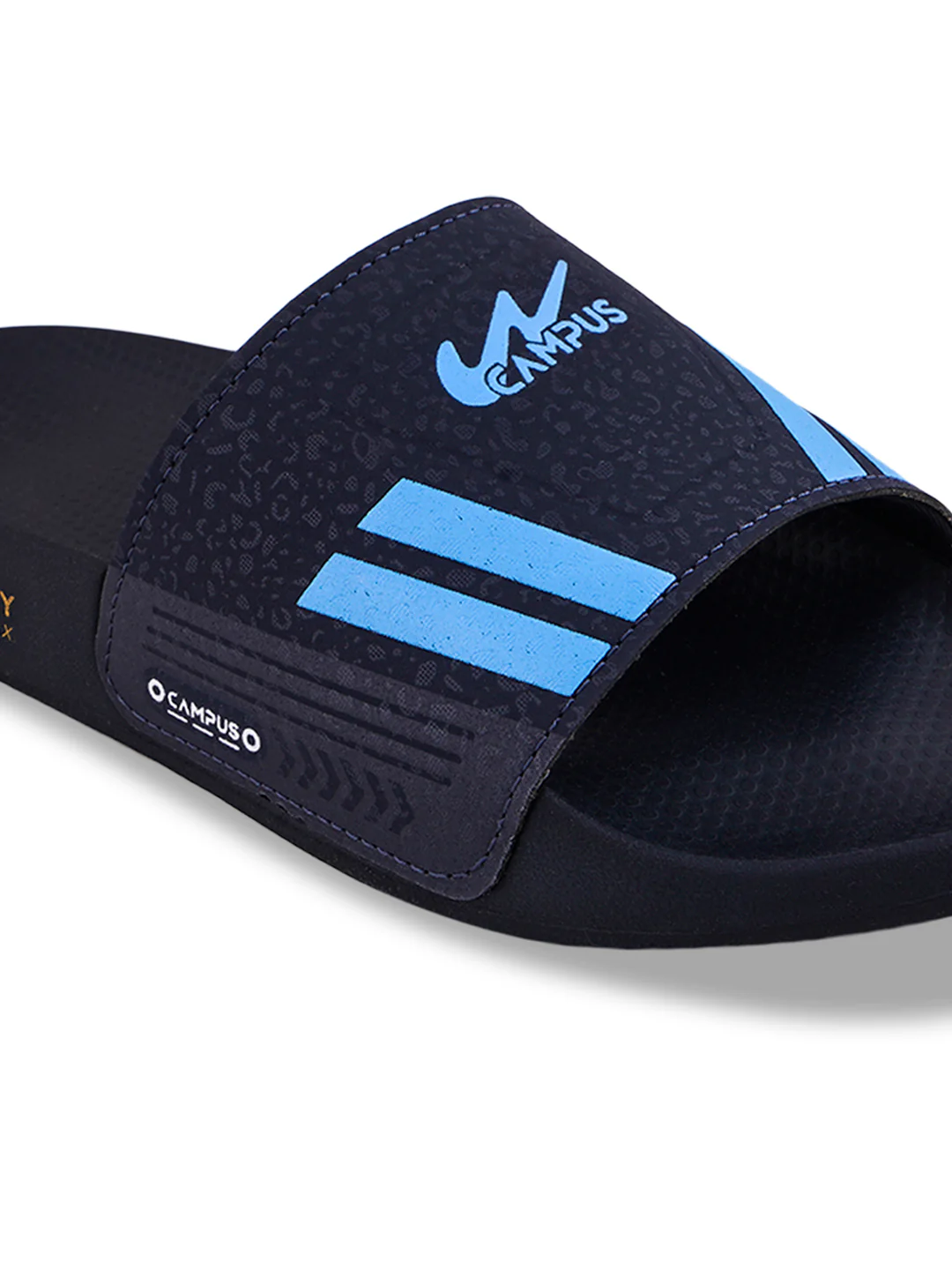 SL-438 Navy Men's Slides - Image 4