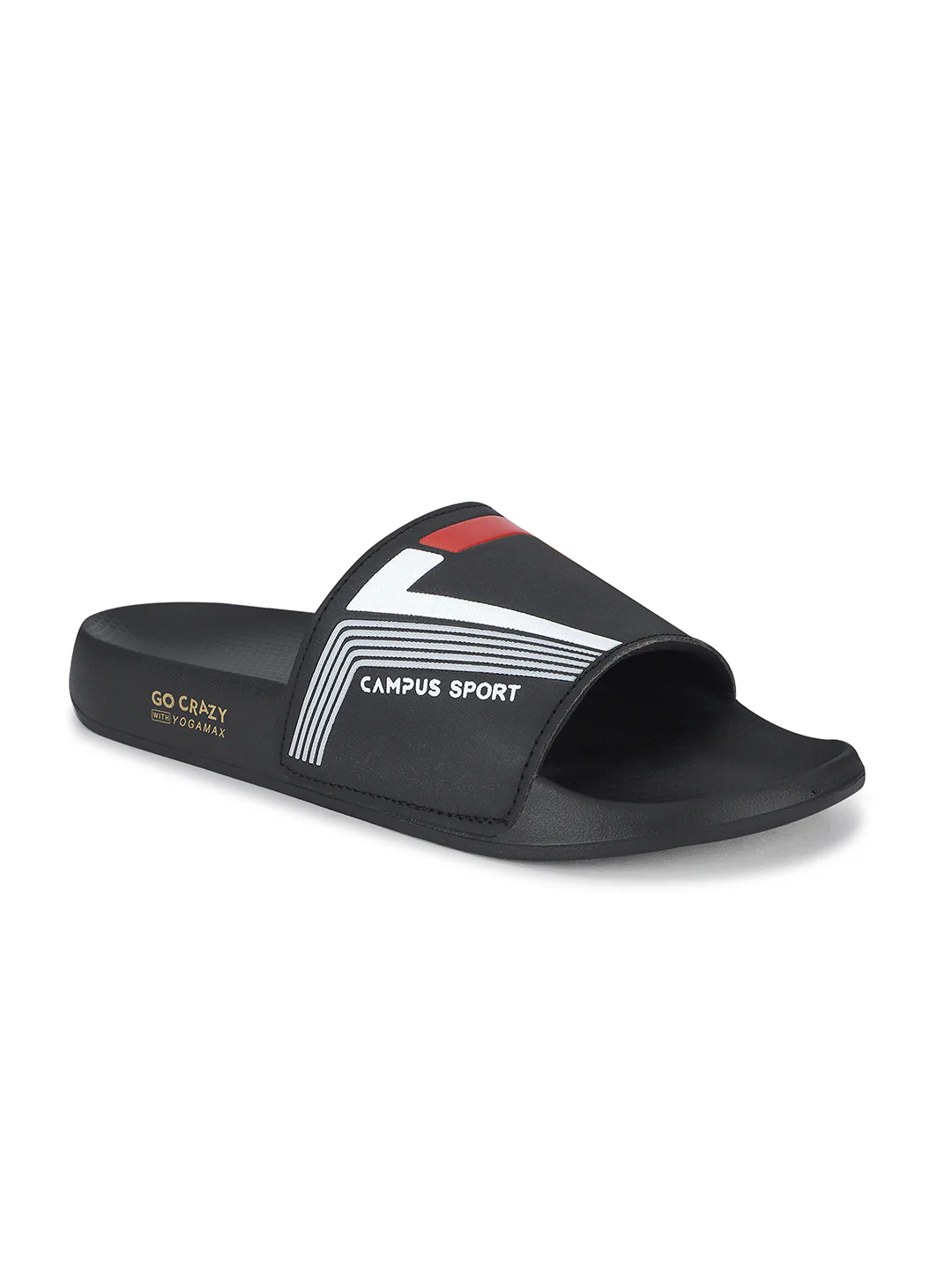 SL-439 Black Men's Slippers