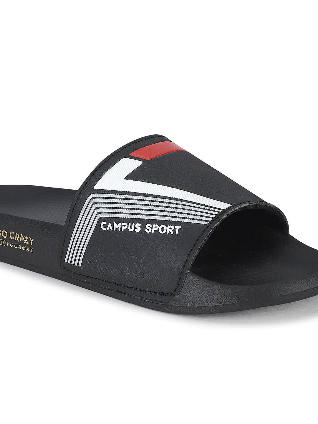 SL-439 Black Men's Slippers - Image 4