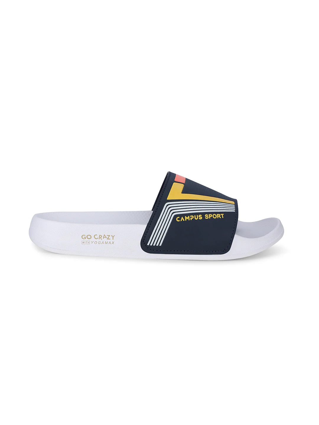 SL-439 Blue Men's Slides - Image 2