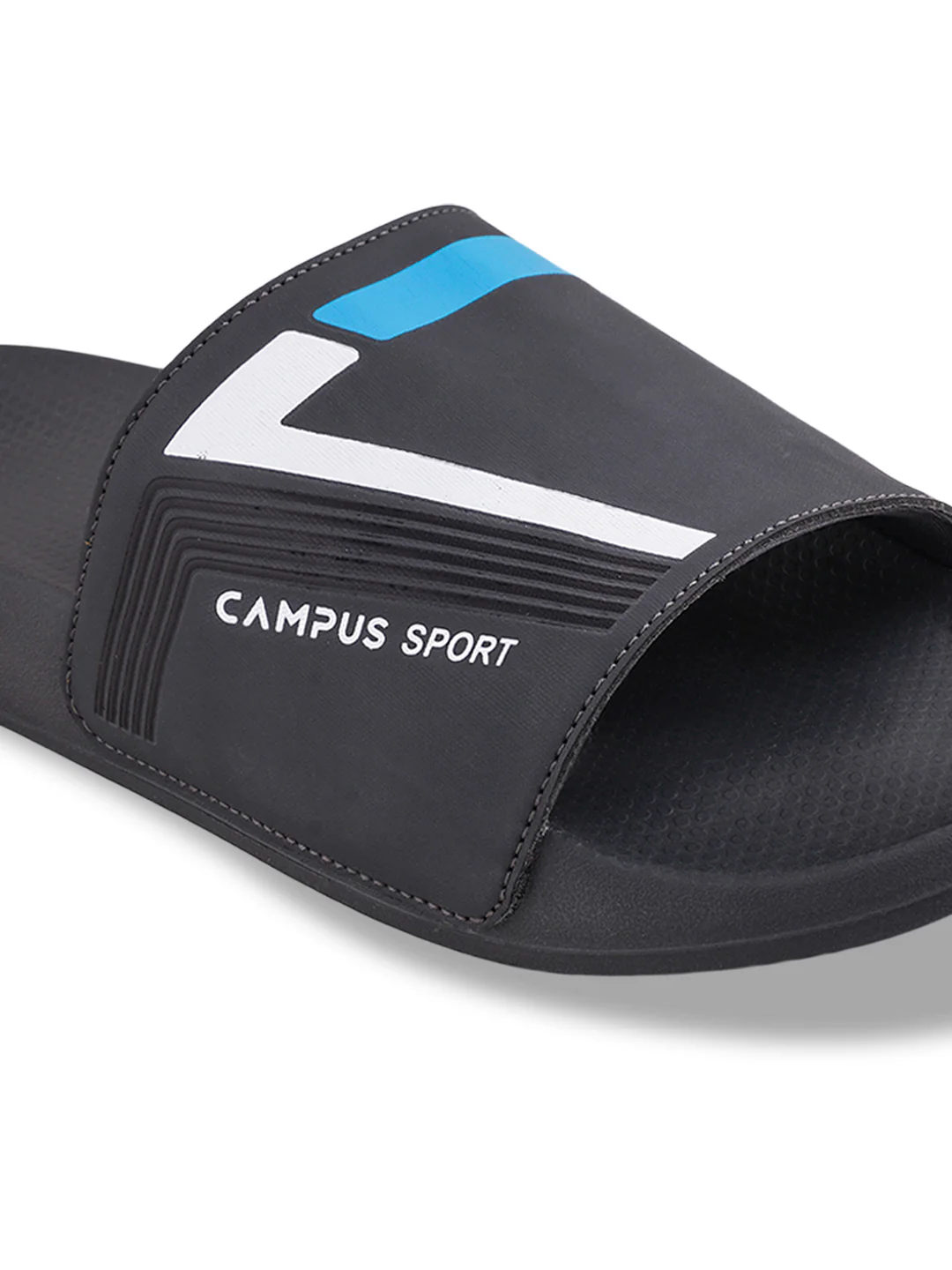 SL-439 Grey Men's Slides - Image 4