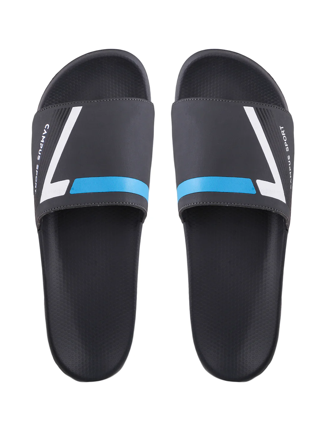 SL-439 Grey Men's Slides - Image 7