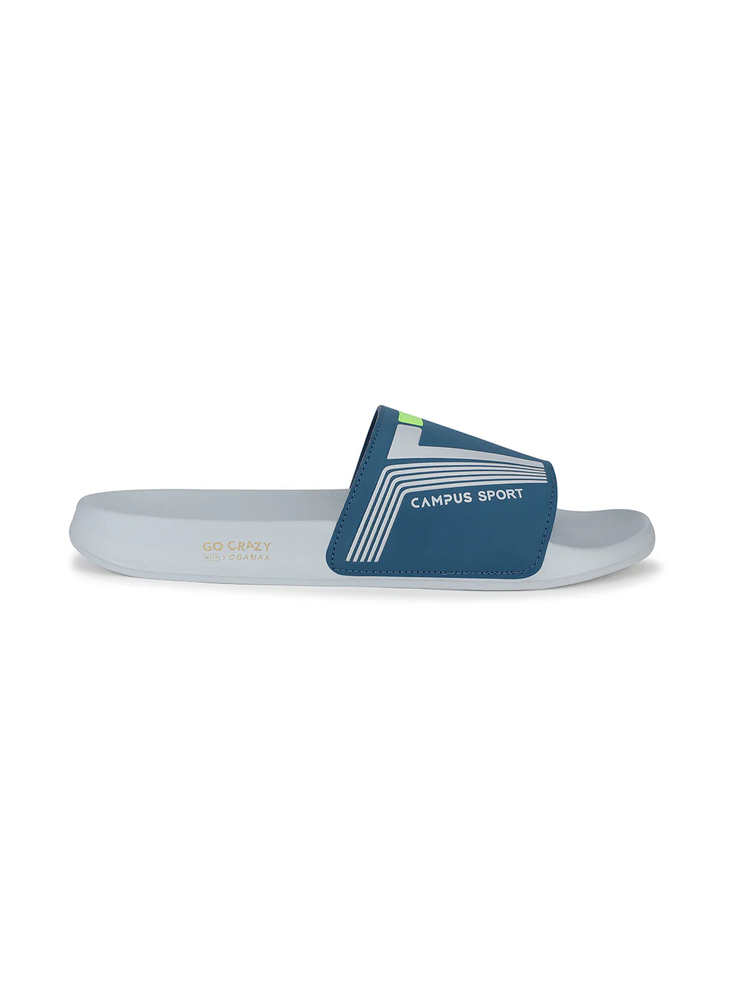 SL-439 Teal Men's Slides - Image 2