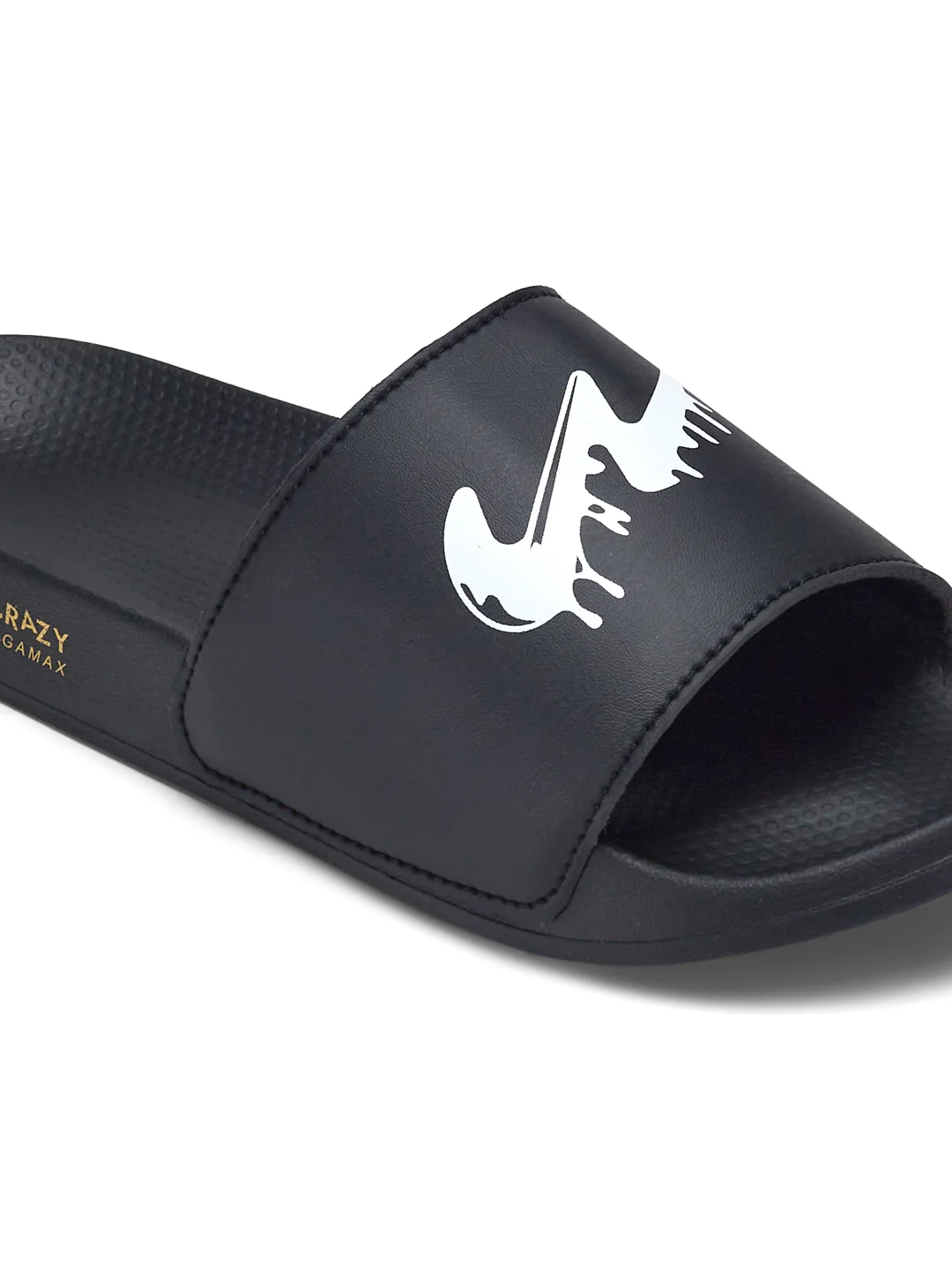 SL-443 Black Men's Slides - Image 5