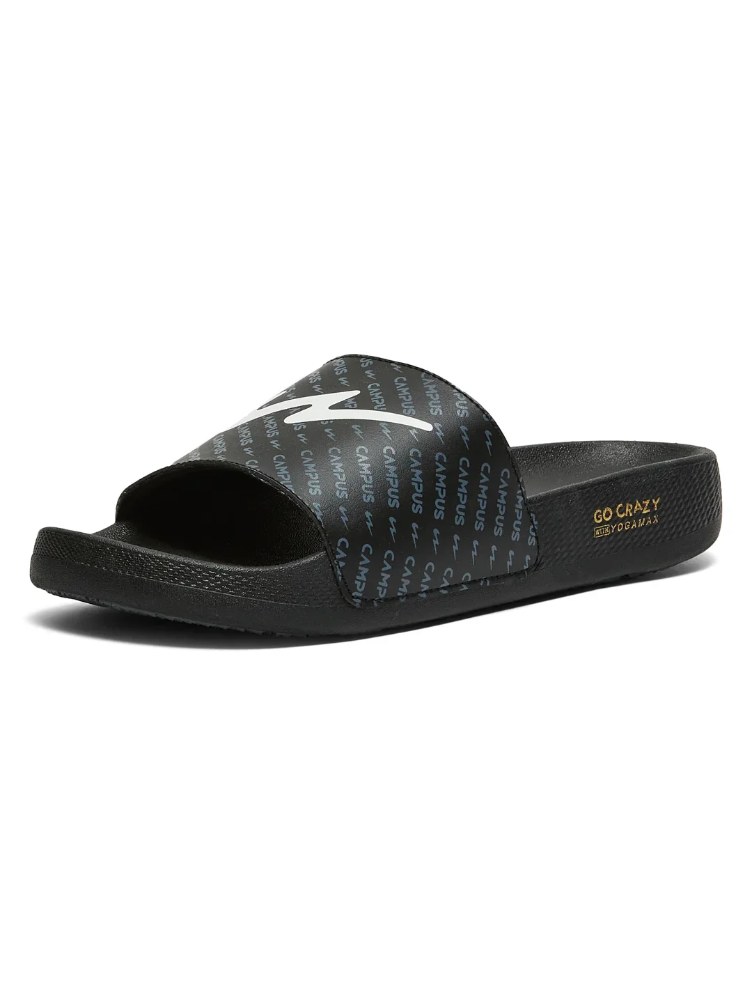 SL-444 Black Men's Slides - Image 5