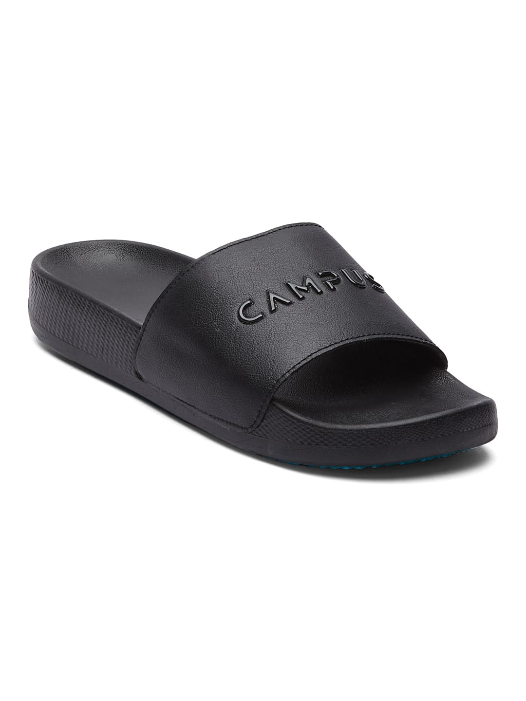 SL-457 Black Men's Slides - Image 2