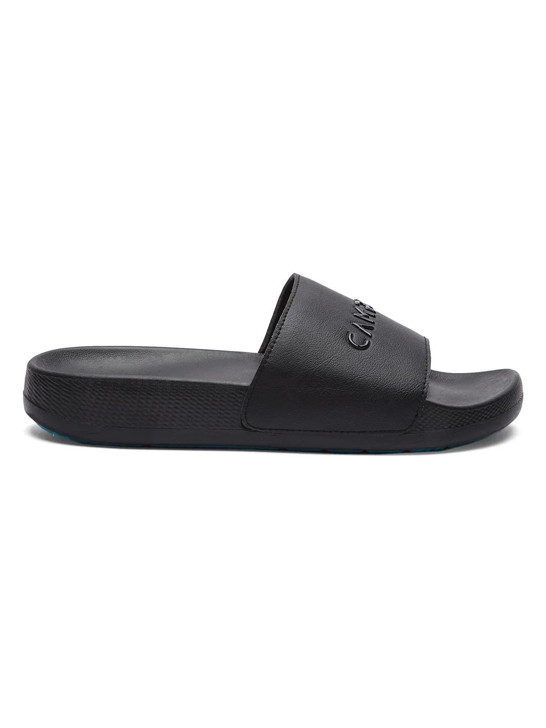 SL-457 Black Men's Slides - Image 3