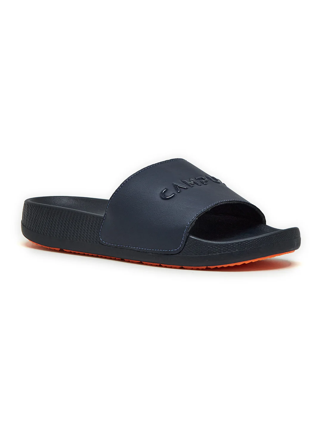 SL-457 Navy Men's Slides - Image 2
