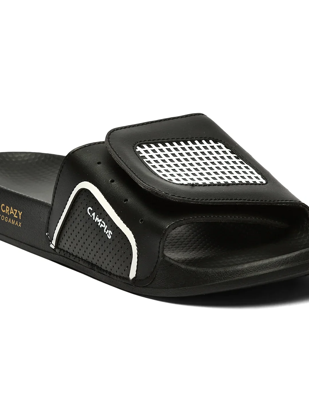 SL-461 Black Men's Slides - Image 6