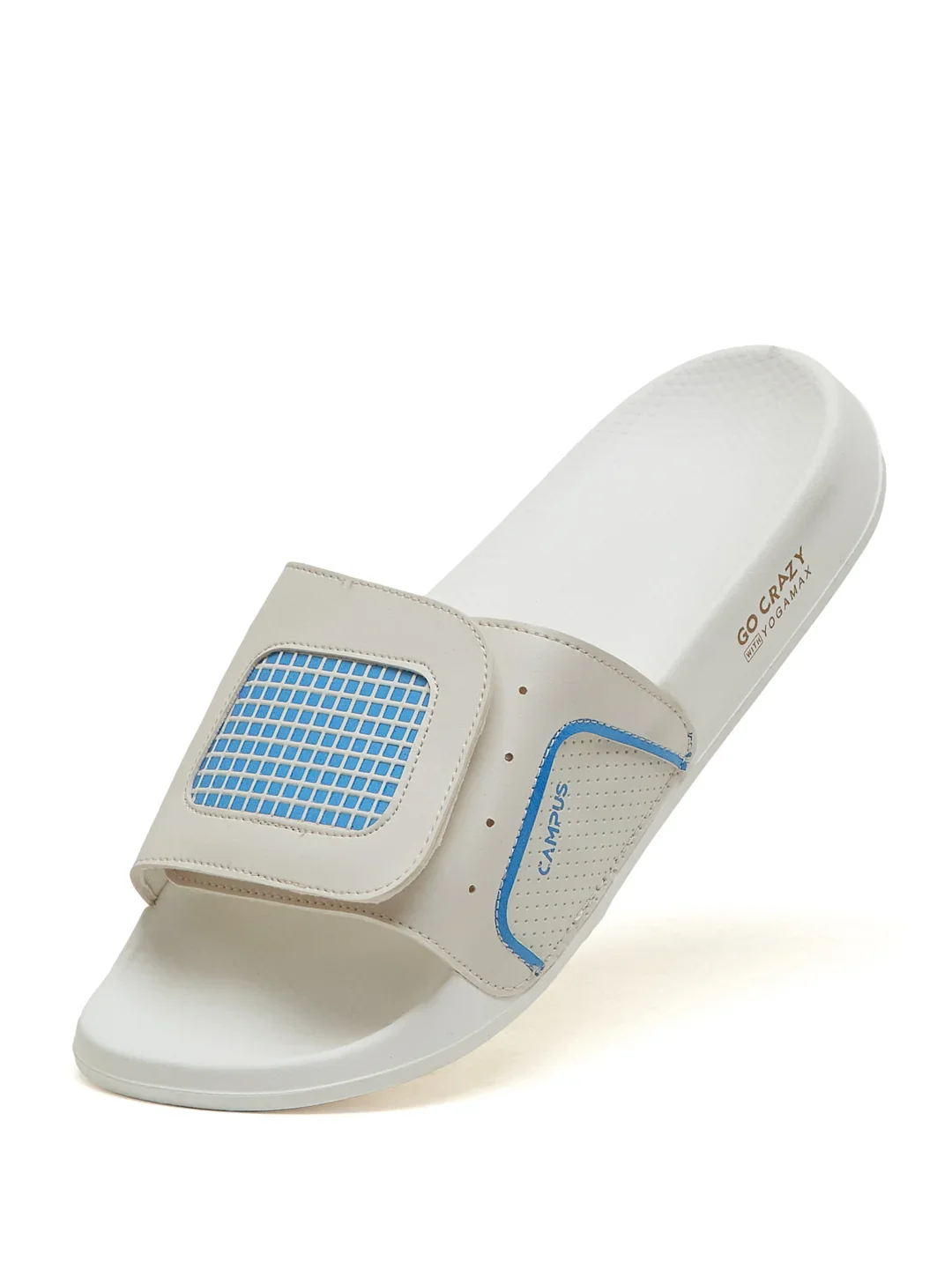 SL-461 Off White Men's Slides - Image 3