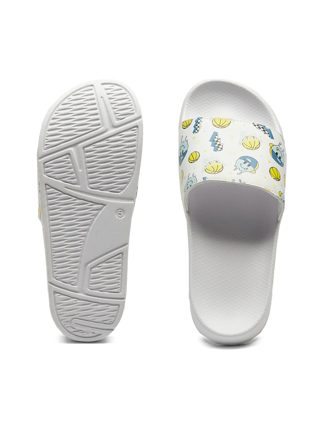 SL-470C White Child Slides - Image 4