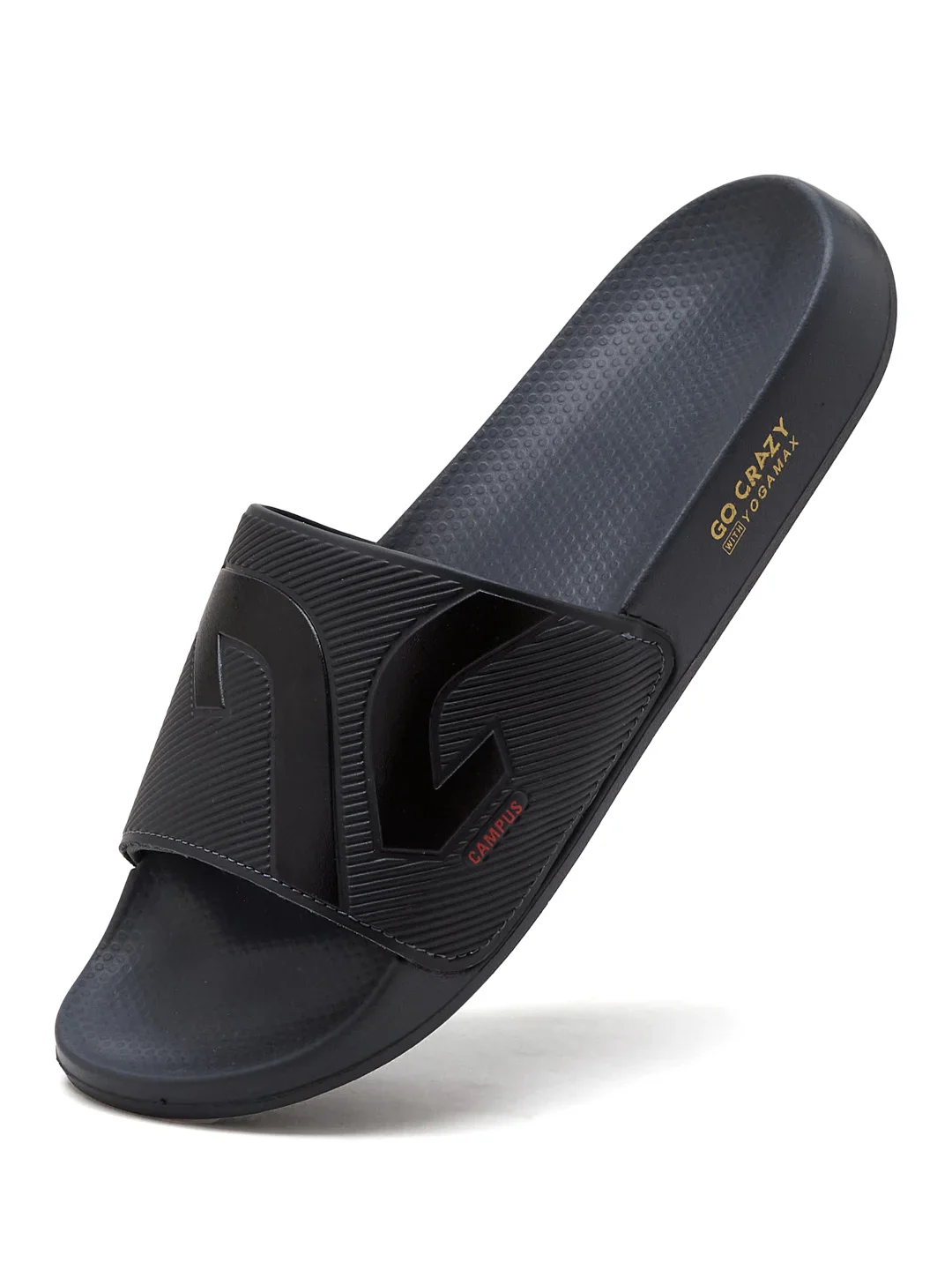 SL-475 Grey Men's Slides - Image 3