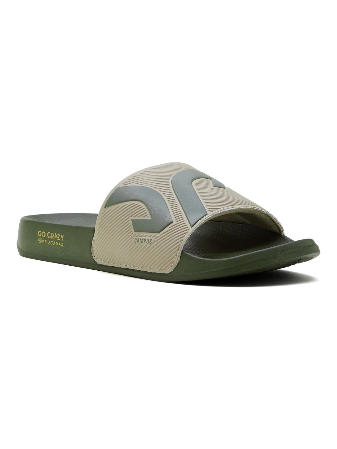 SL-475 Beige Men's Slides - Image 2