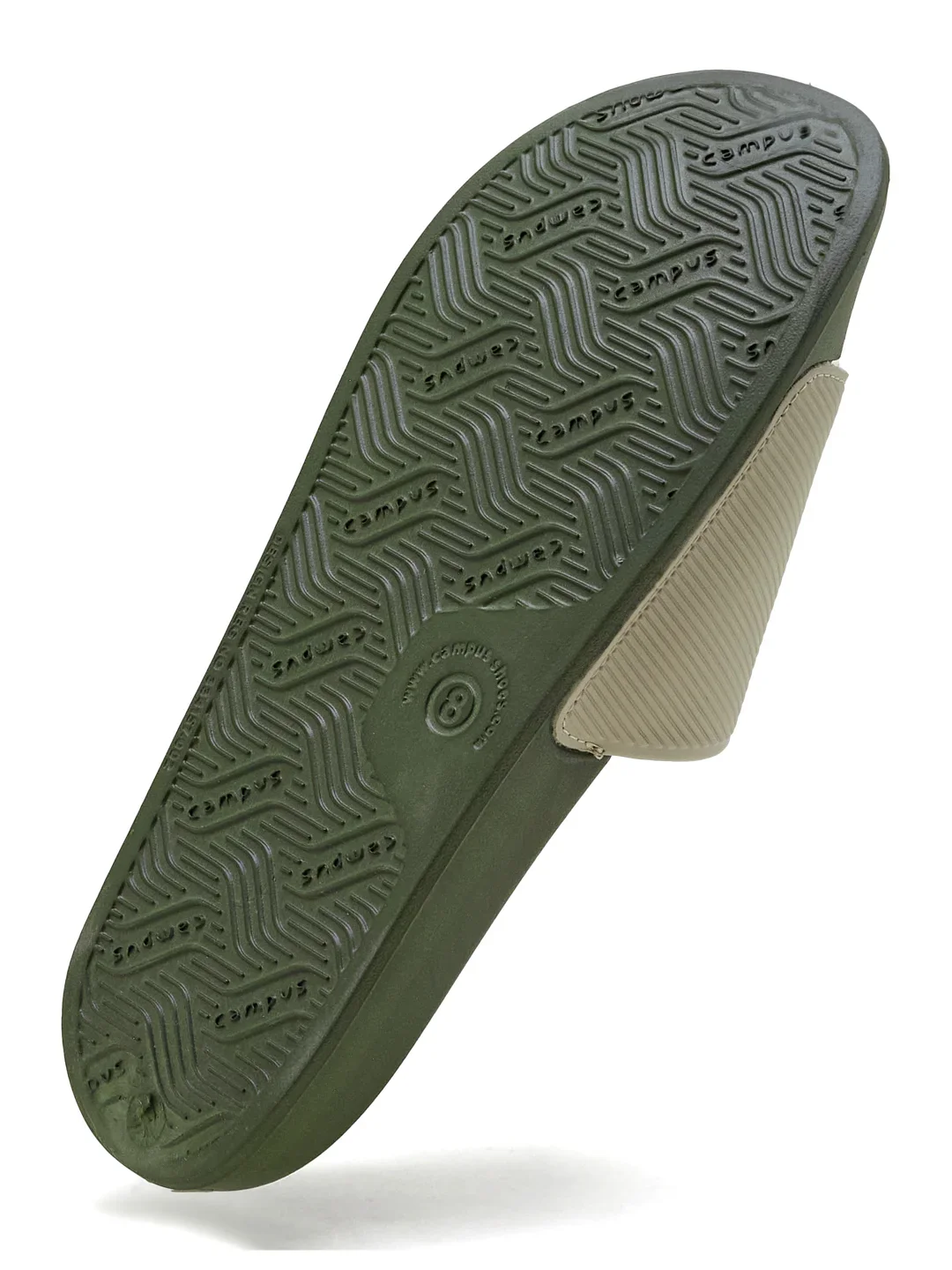 SL-475 Beige Men's Slides - Image 4