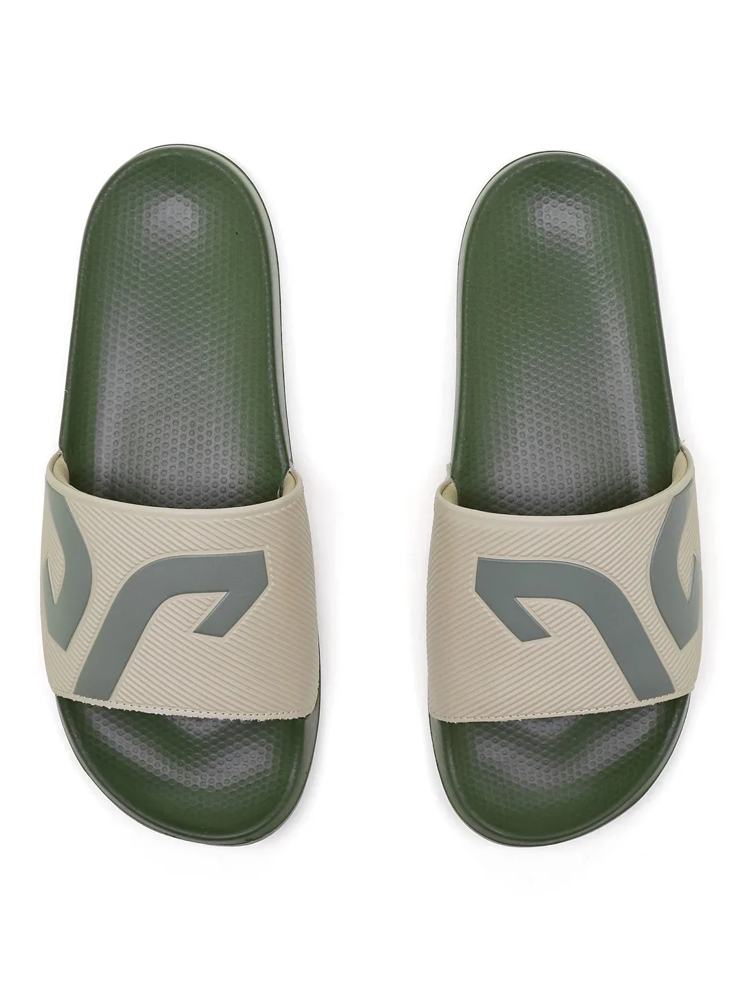 SL-475 Beige Men's Slides - Image 6