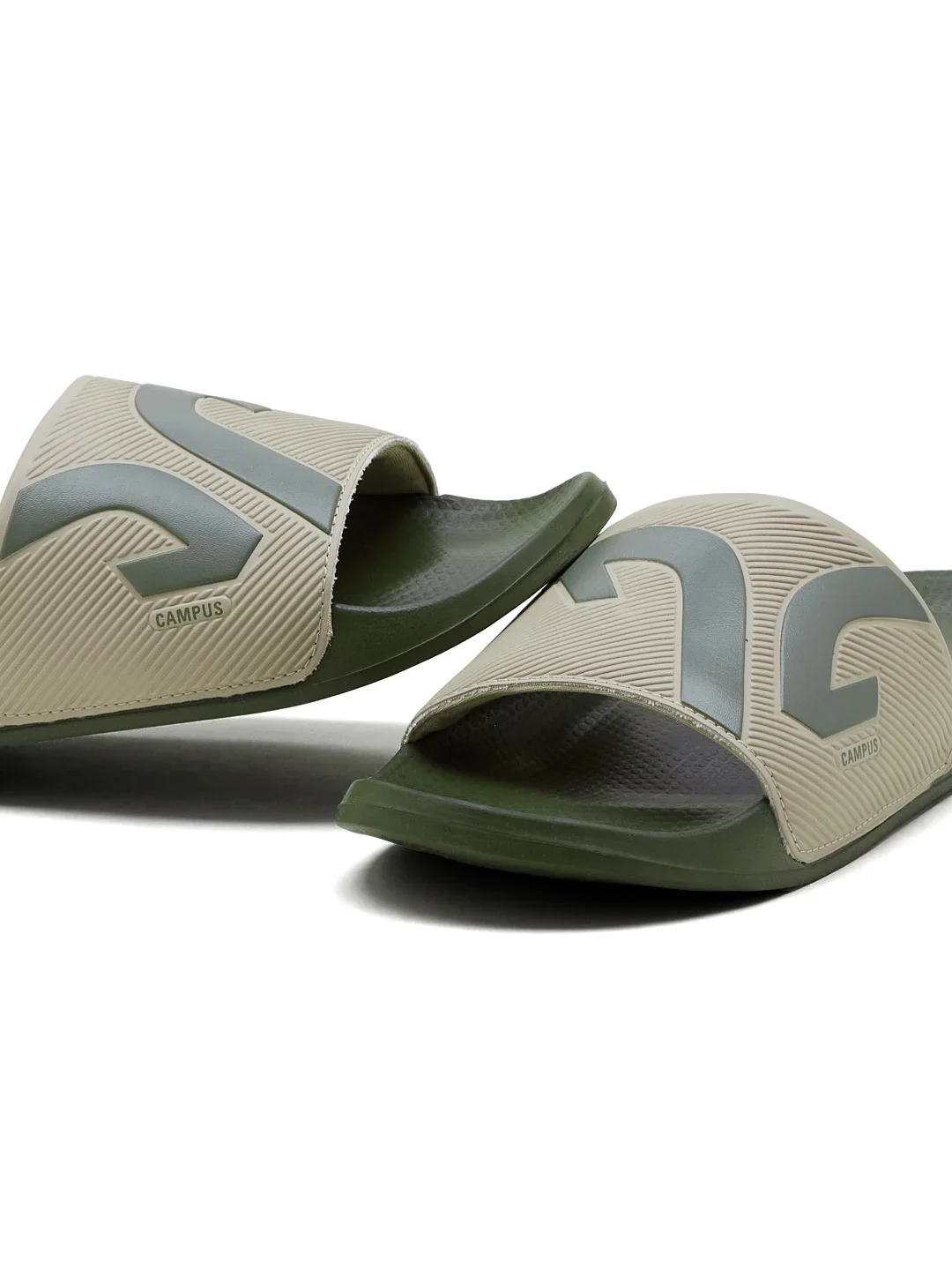 SL-475 Beige Men's Slides - Image 7