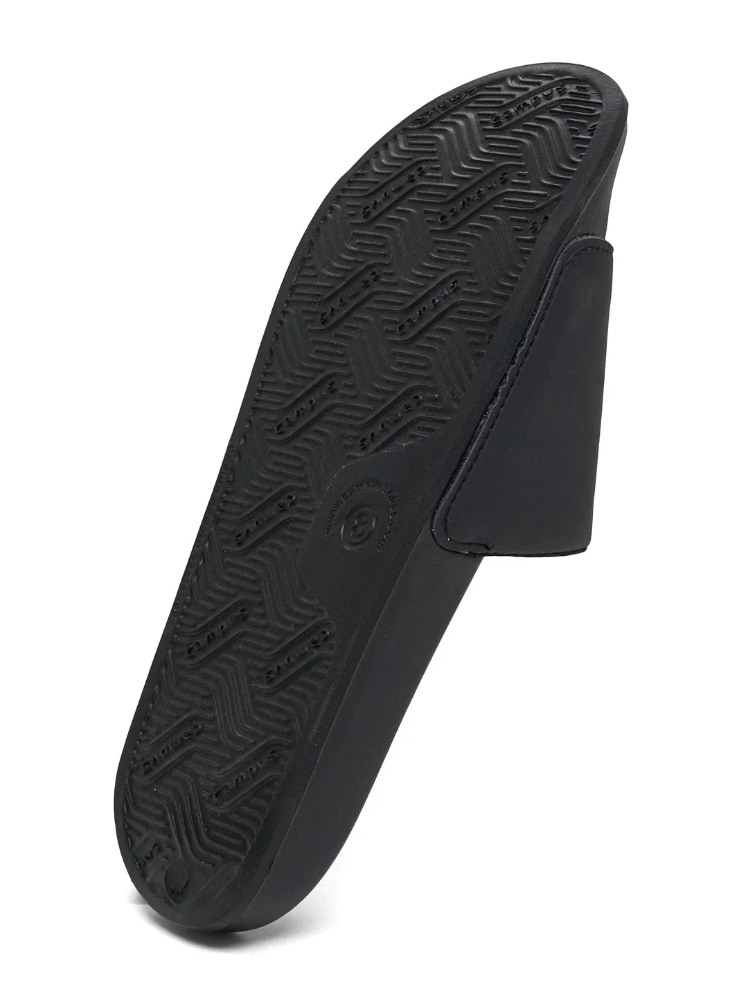 SL-476 Black Men's Slides - Image 4