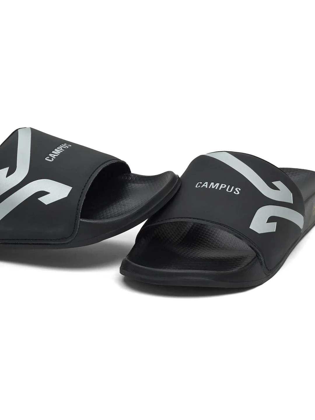 SL-476 Black Men's Slides - Image 7