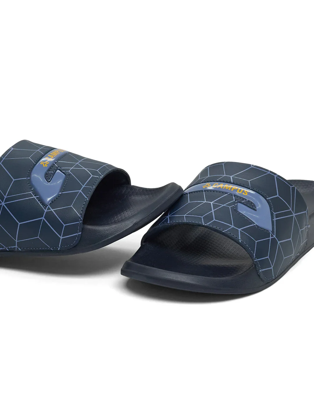 SL-477 Navy Men's Slides - Image 7