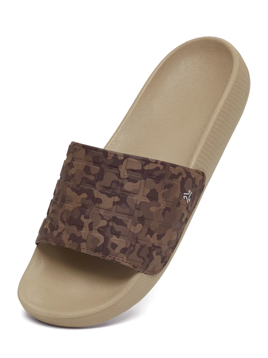 SL-478 Brown Men's Slides - Image 3