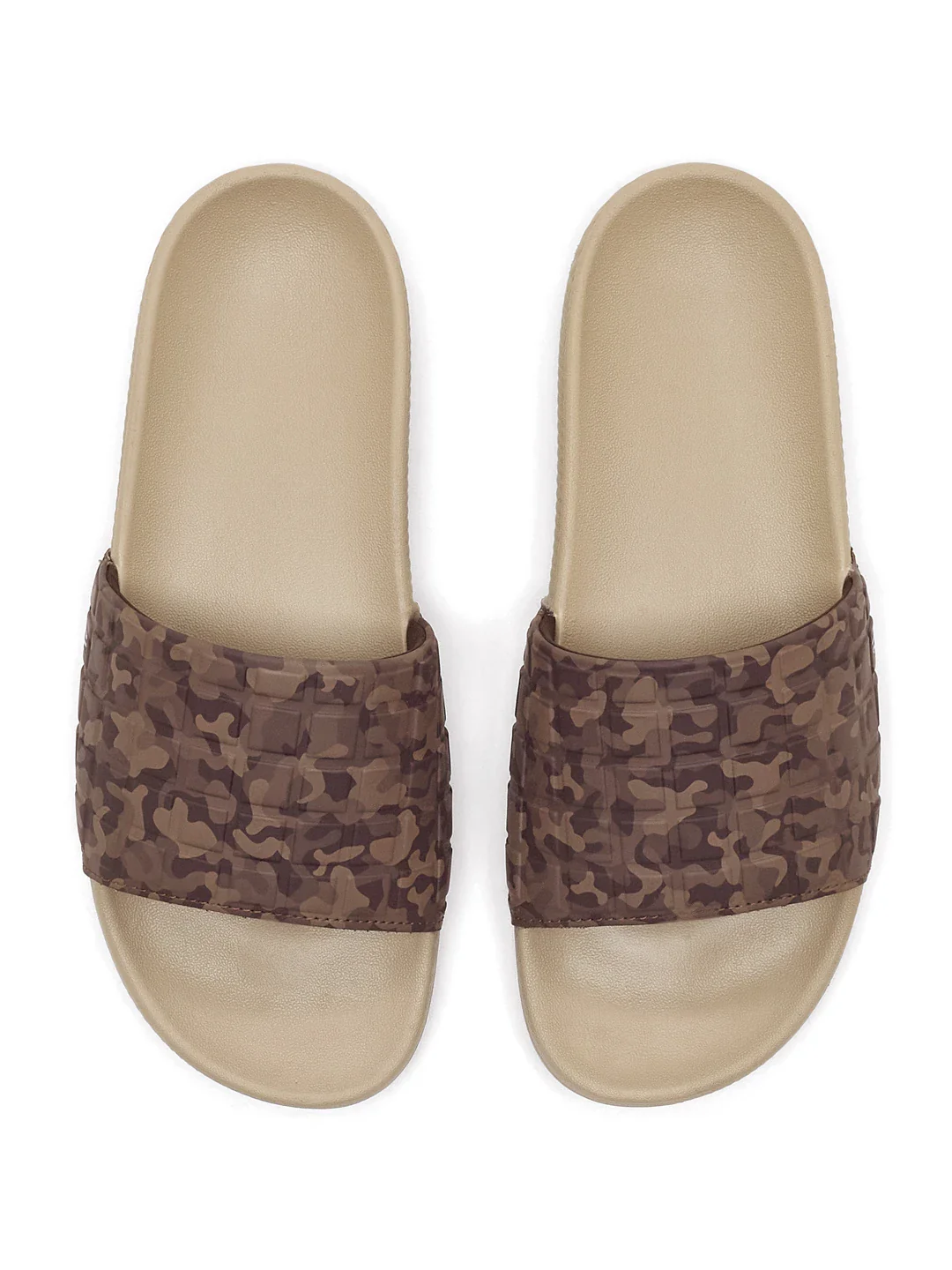 SL-478 White Men's Slides - Image 6