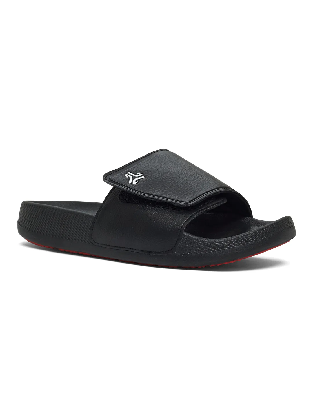 SL-479 Black Men's Slides - Image 2