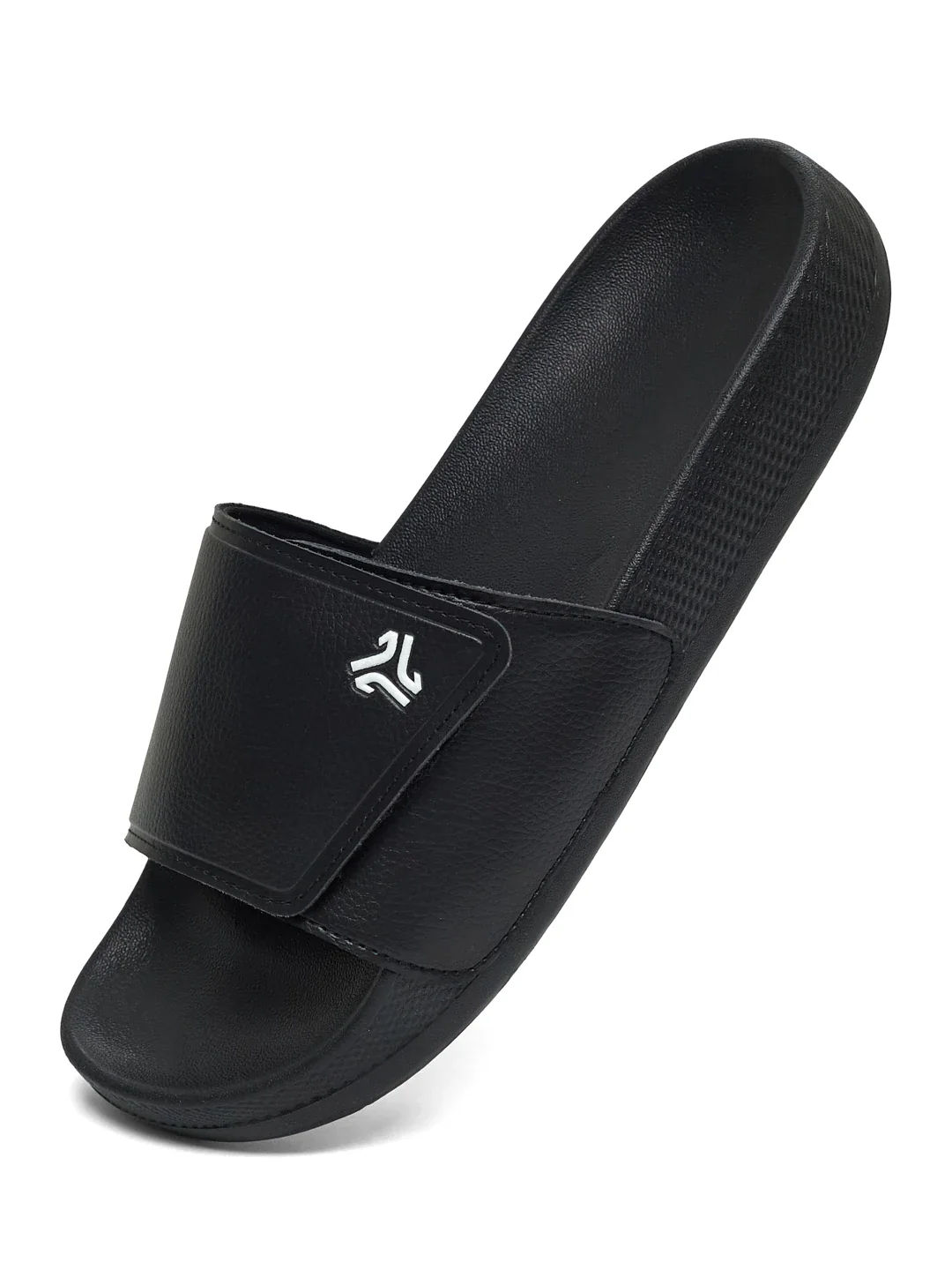 SL-479 Black Men's Slides - Image 3