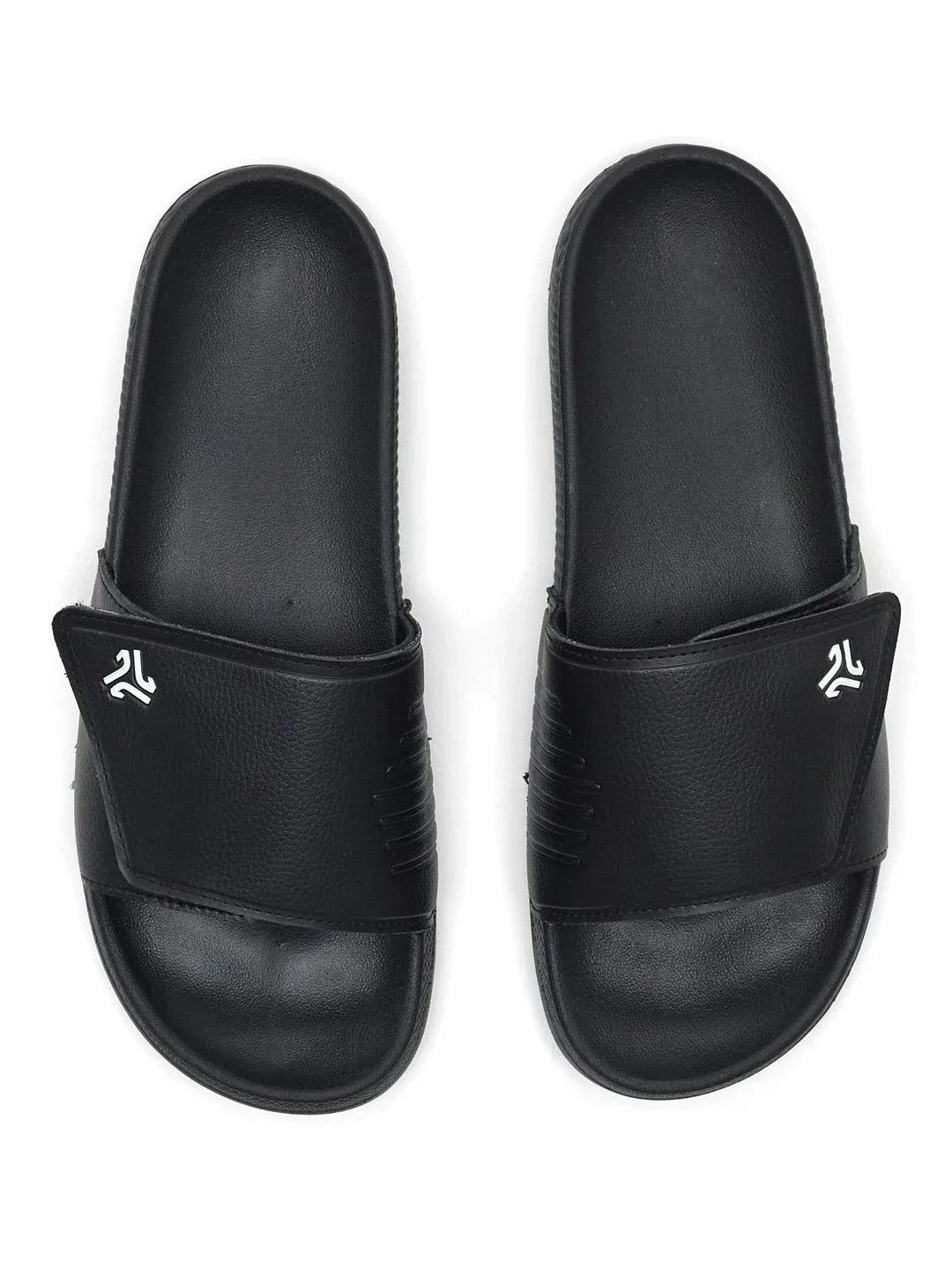 SL-479 Black Men's Slides - Image 6
