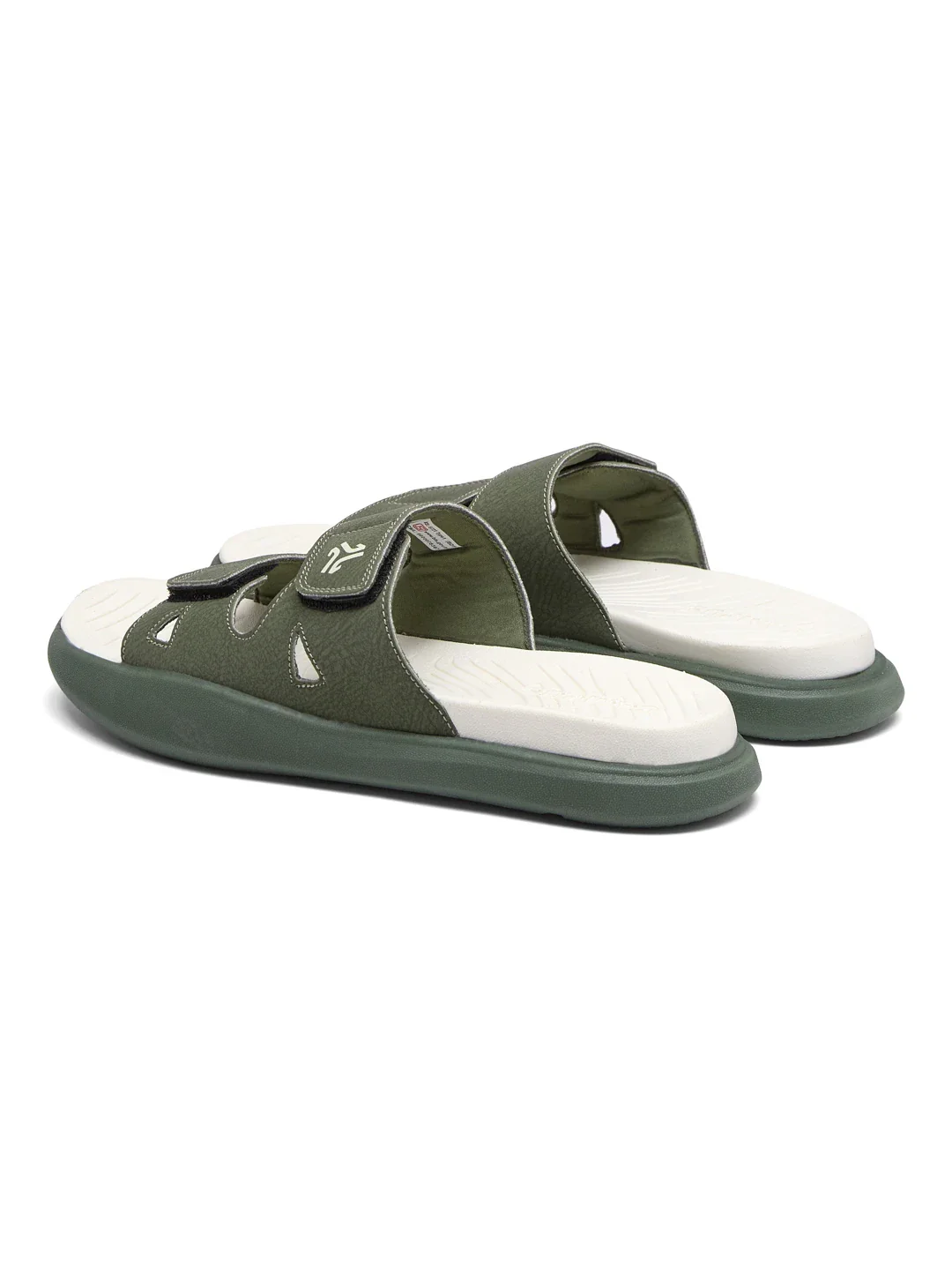 SL-480 Olive Men's Slides - Image 5