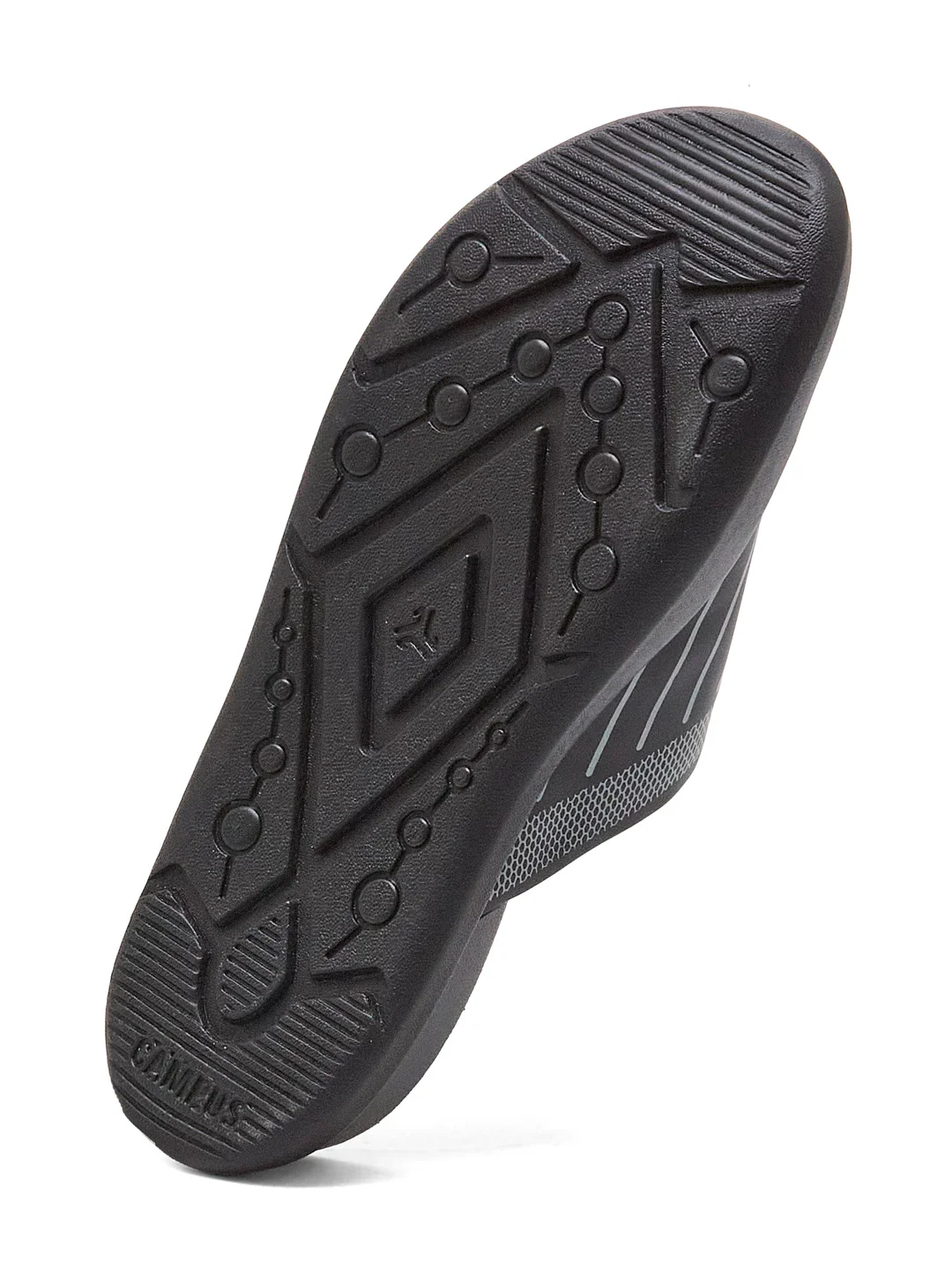SL-482 Black Men's Slides - Image 4