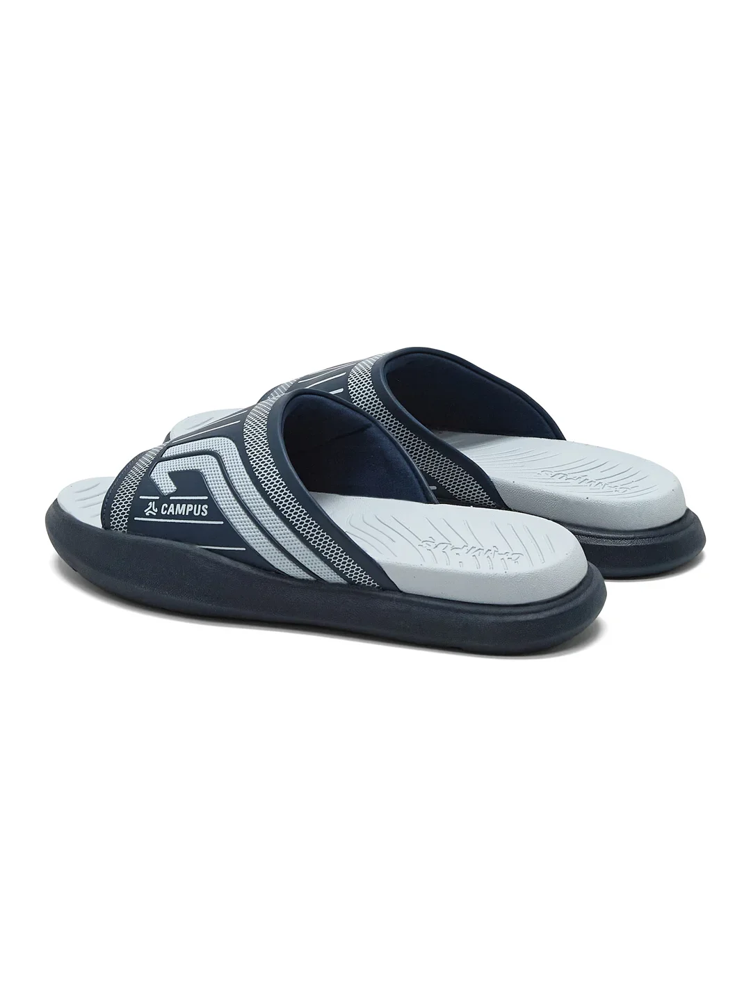SL-482 Navy Men's Slides - Image 5
