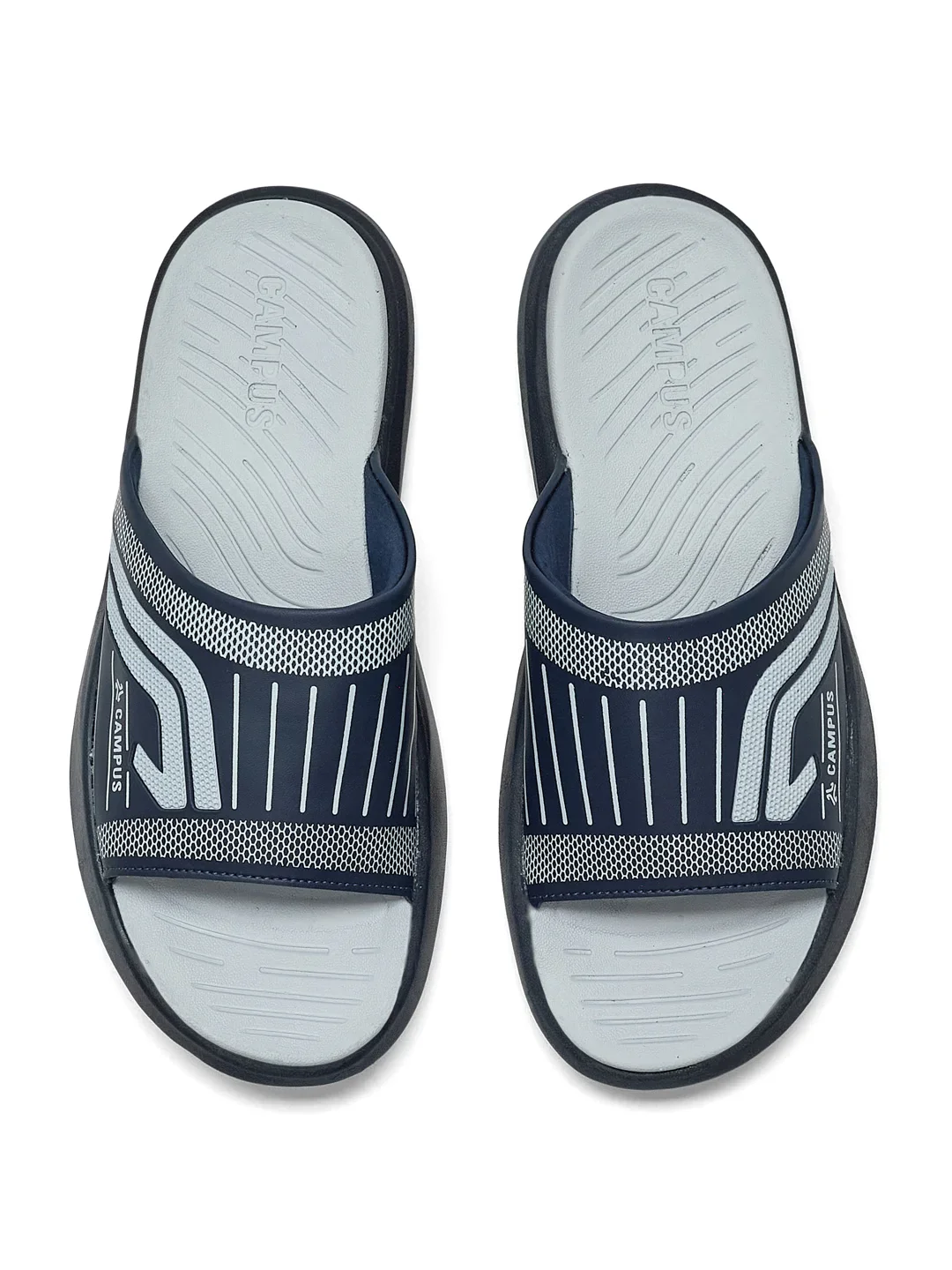 SL-482 Navy Men's Slides - Image 6