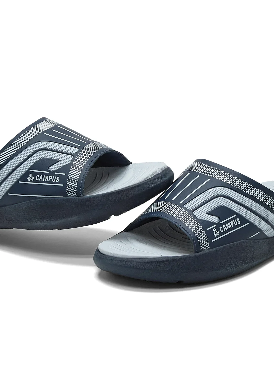 SL-482 Navy Men's Slides - Image 7