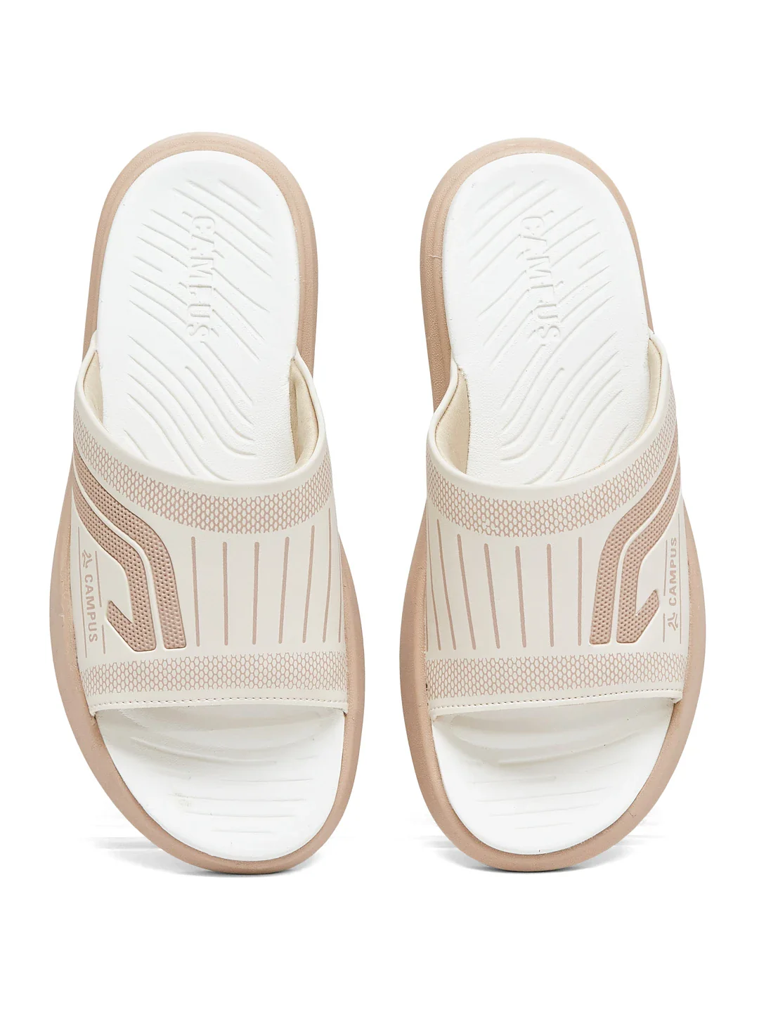 SL-482 Off White Men's Slides - Image 6