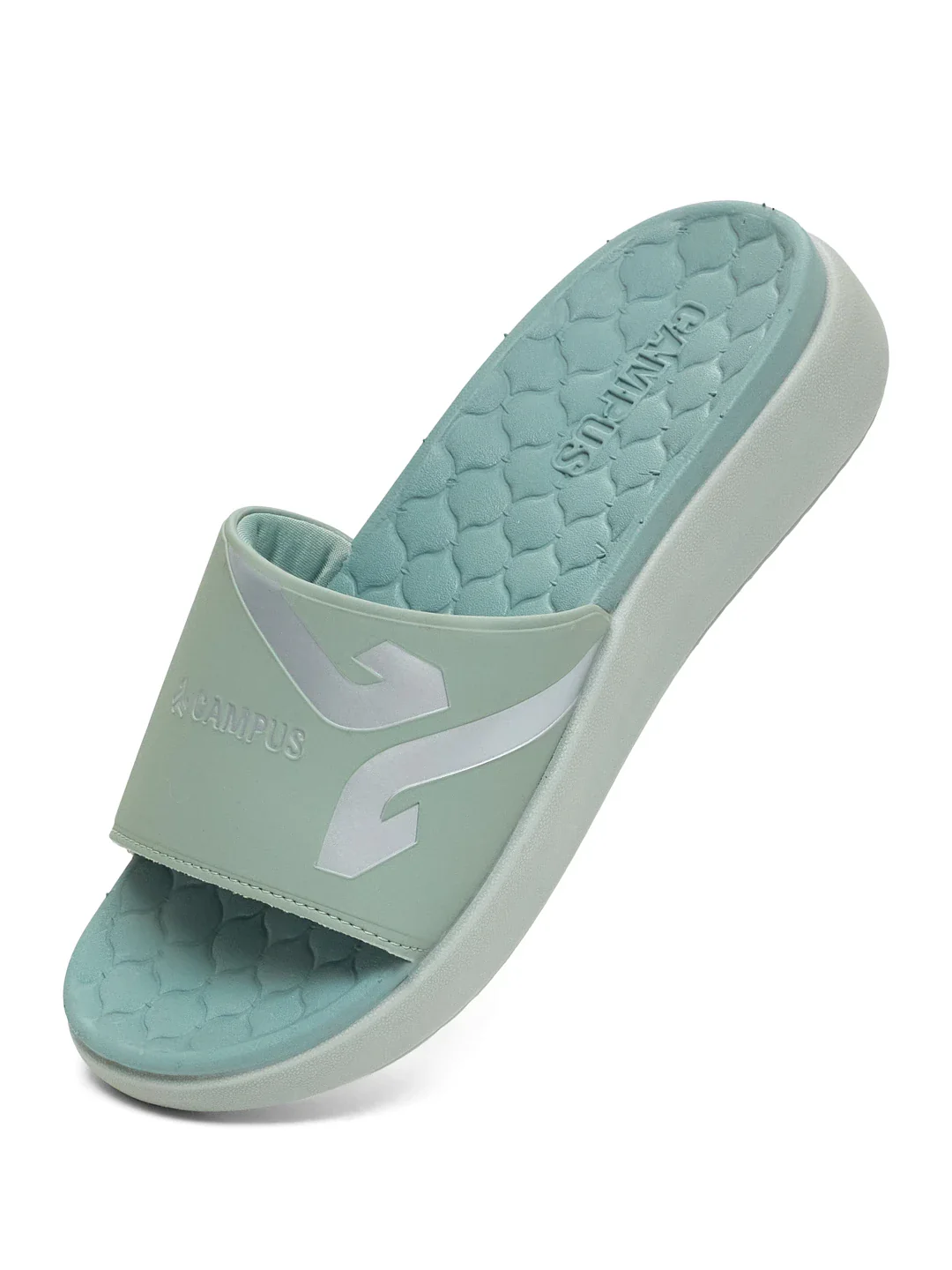 SL-489L Green Women's Slides - Image 3