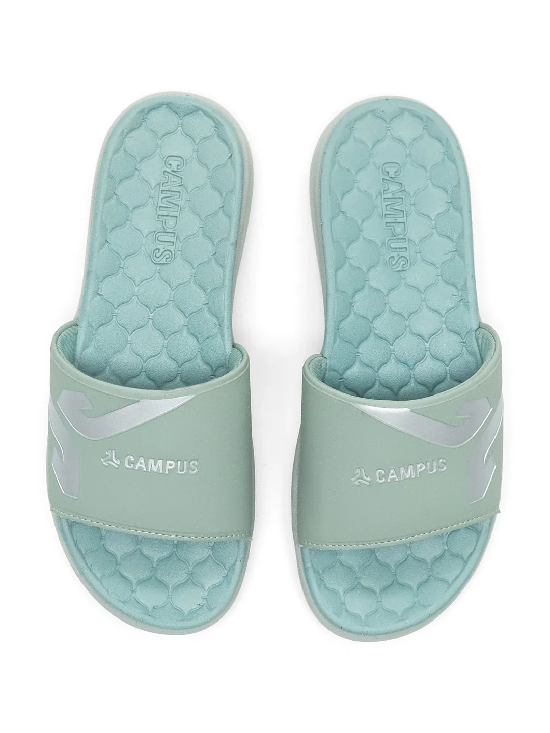 SL-489L Green Women's Slides - Image 6