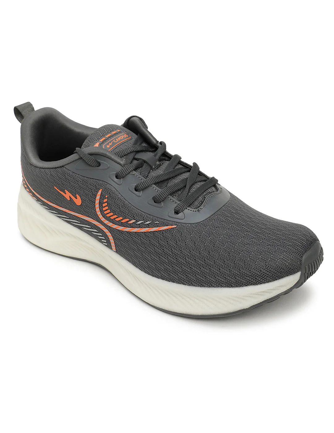 SLAKE Grey Men's Sports Shoes - Image 2