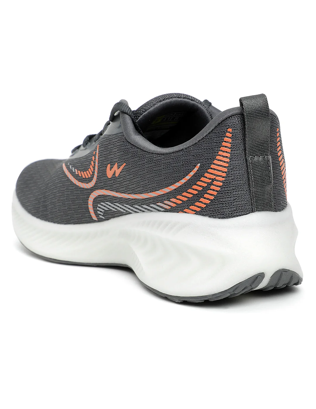 SLAKE Grey Men's Sports Shoes - Image 3