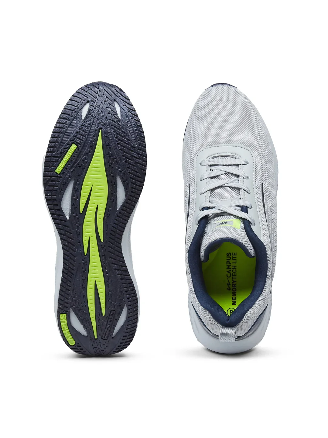 SLAY Grey Men's Running Shoes - Image 5