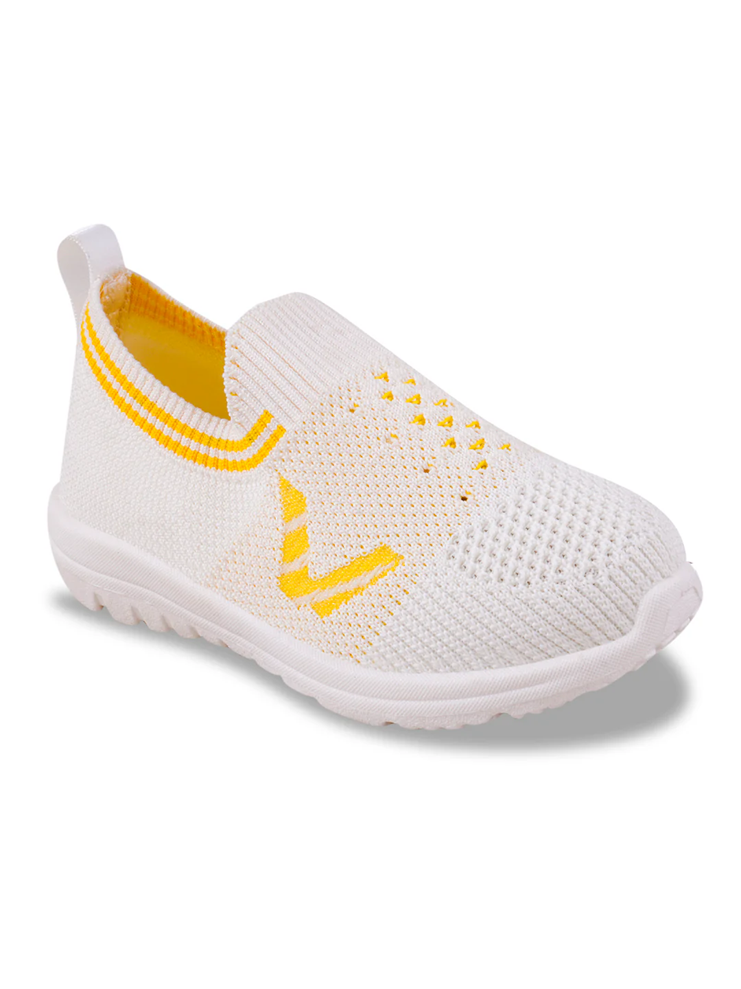 SM-515 Cream Kid's Walking Shoes - Image 2