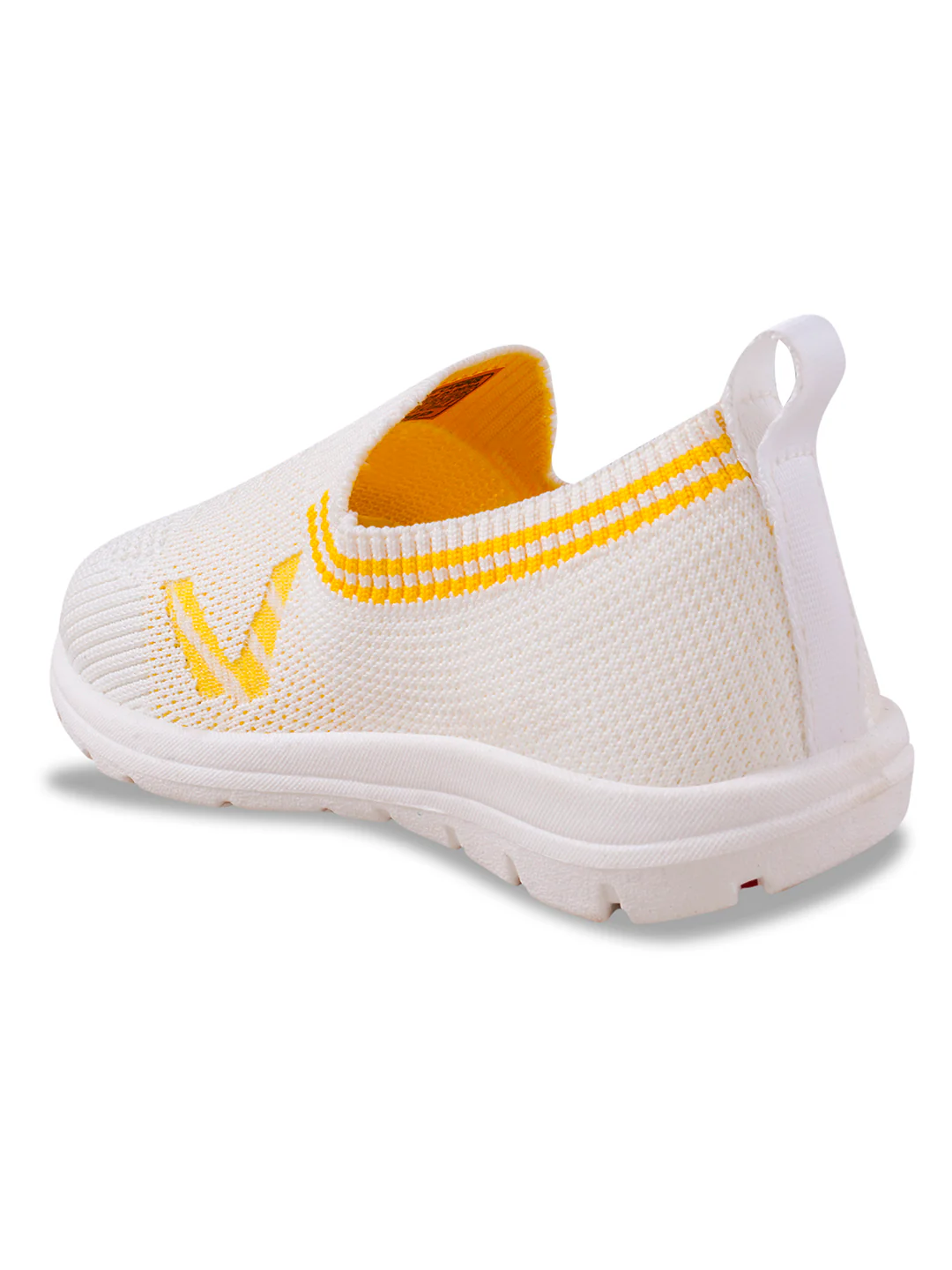 SM-515 Cream Kid's Walking Shoes - Image 3