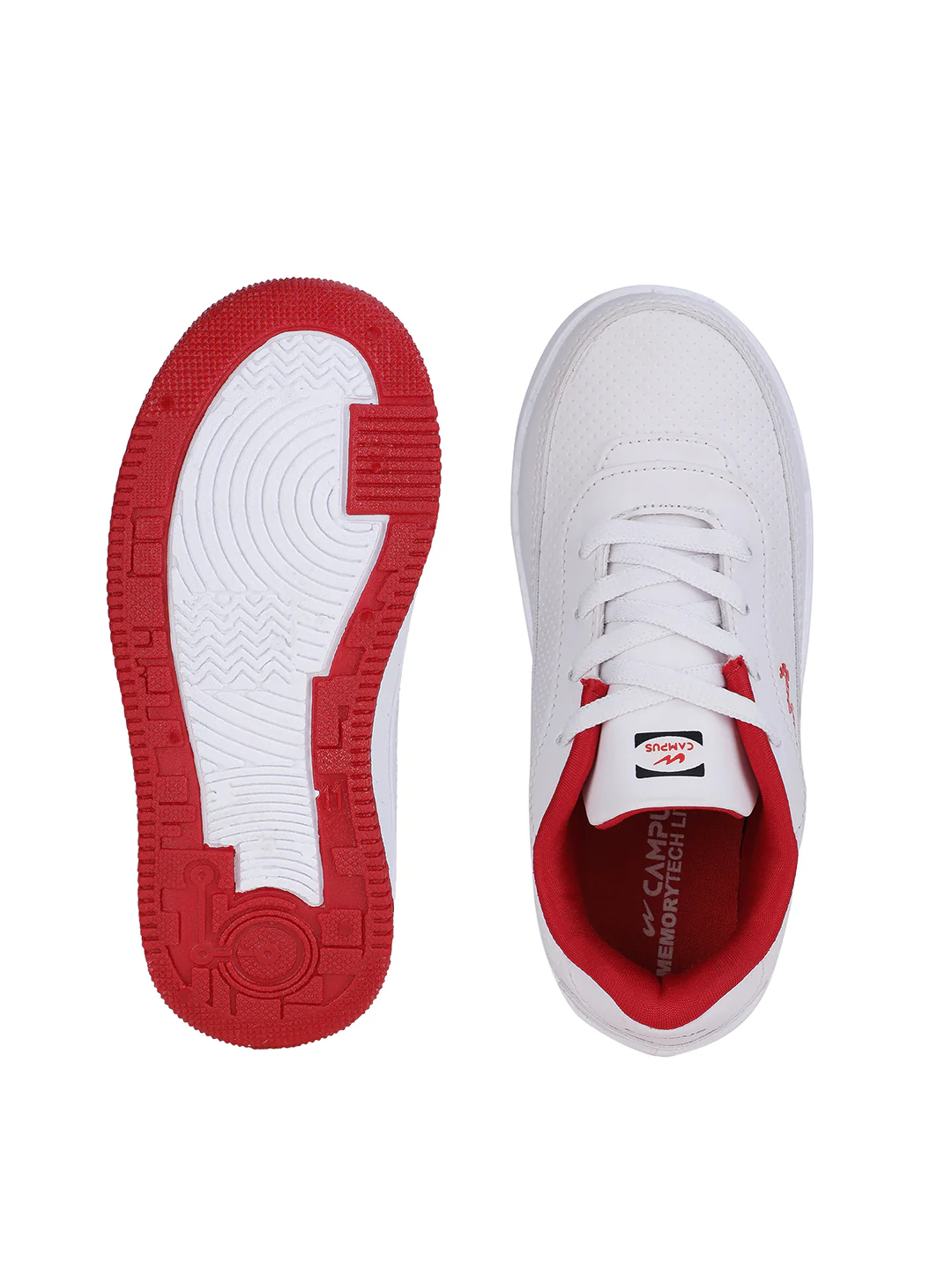 SN-02 White Kid's Sneakers - Image 5