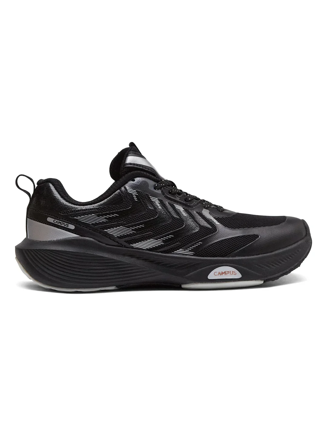 SNIPER Black Men's Running Shoes - Image 2