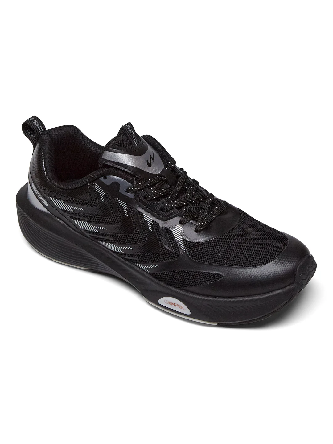 SNIPER Black Men's Running Shoes - Image 3