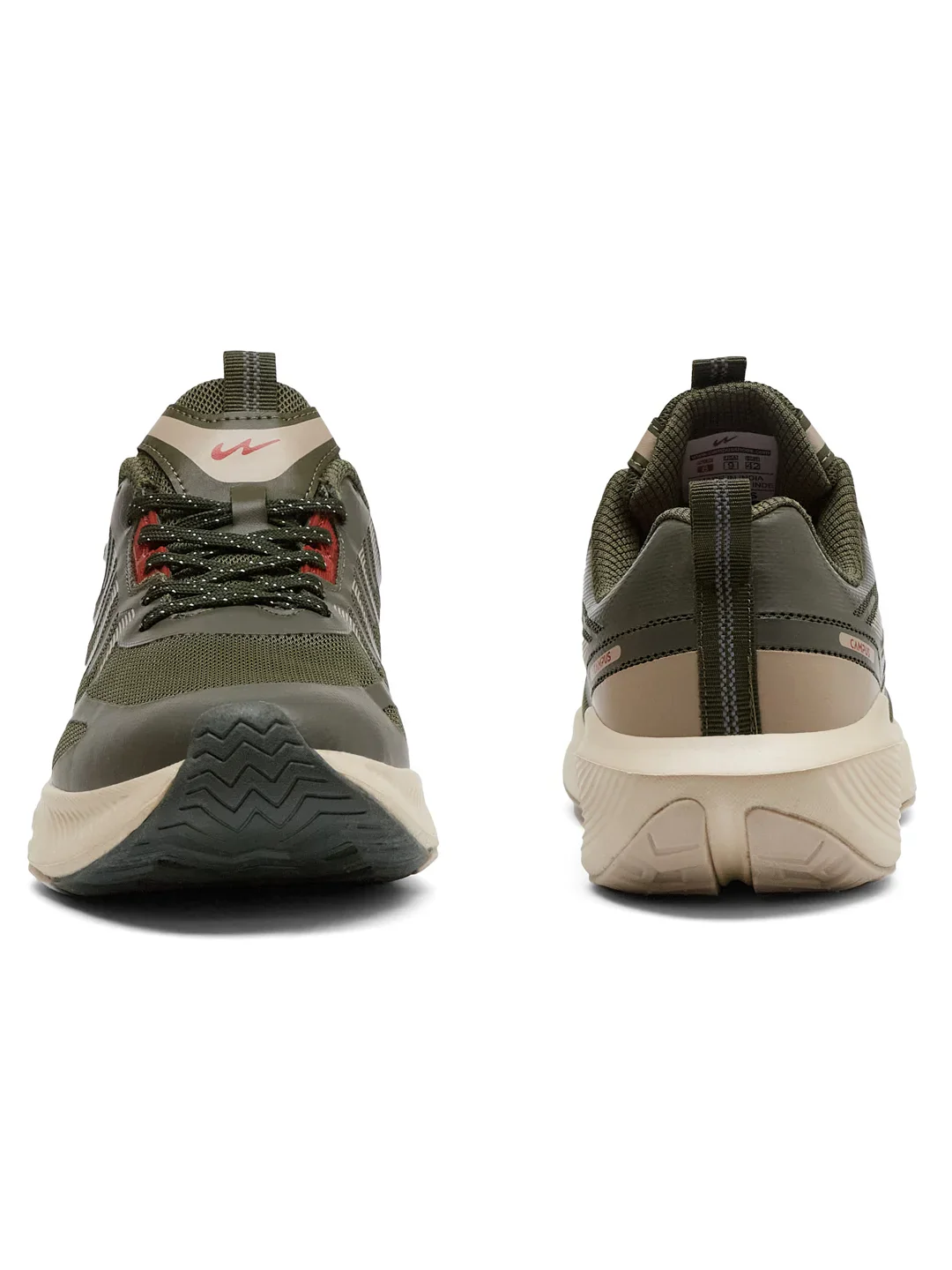 SNIPER Olive Men's Running Shoes - Image 4