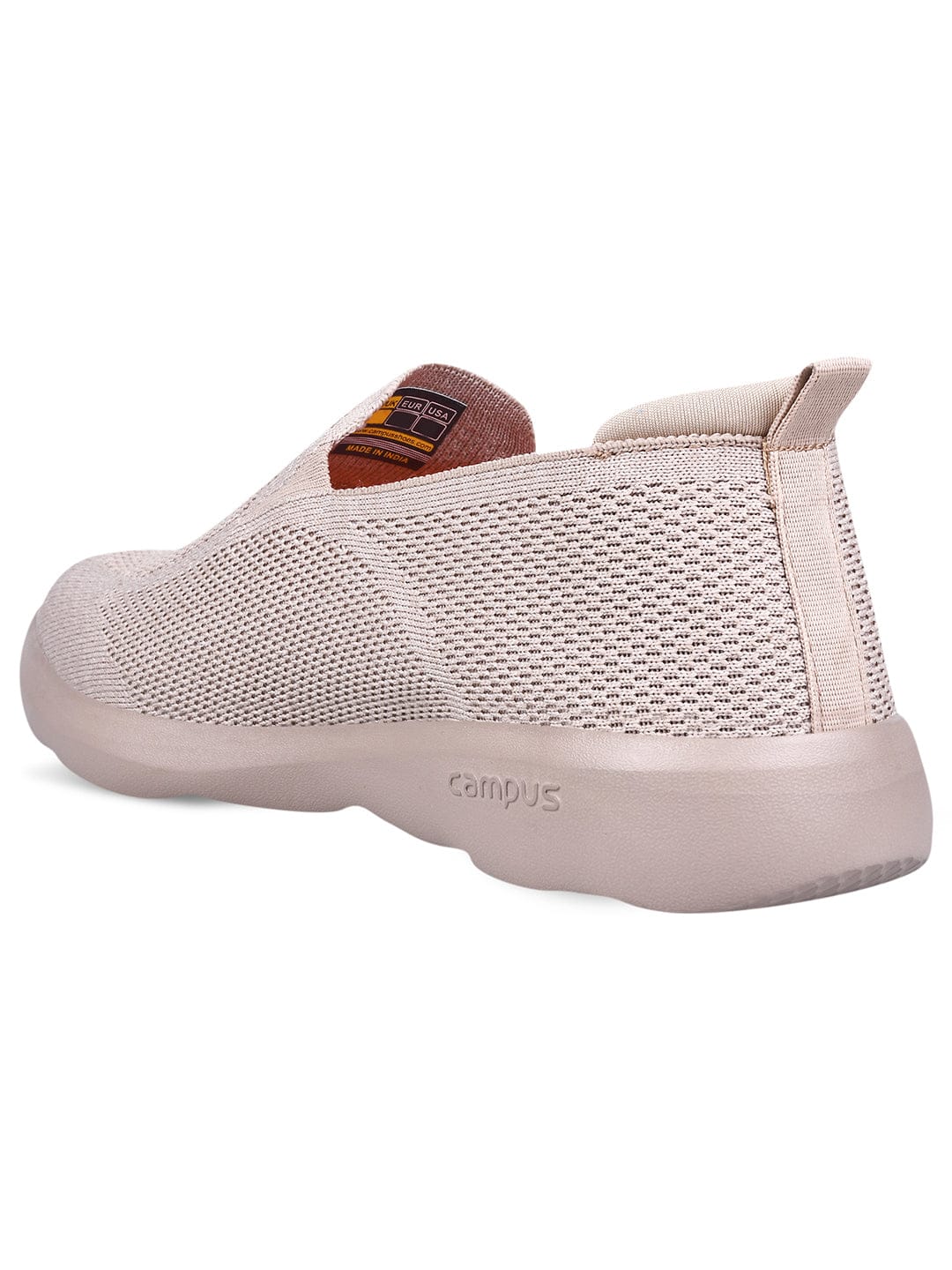 SOBER Beige Men's Running Shoes - Image 3