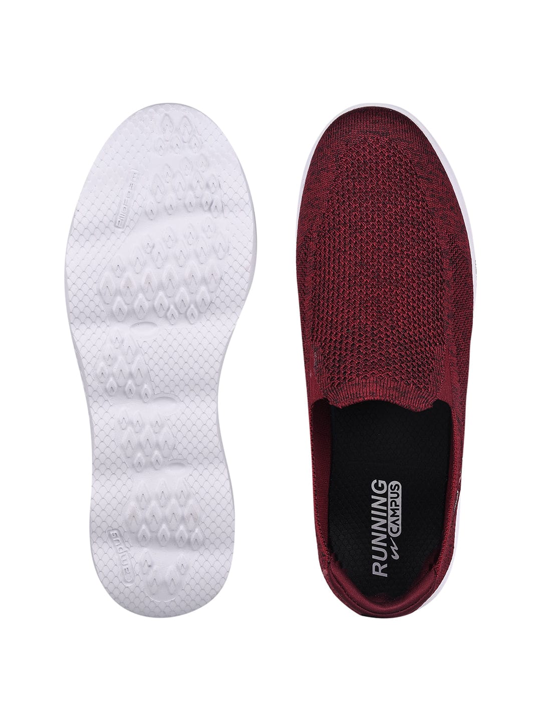 SOBER Red Men's Running Shoes - Image 4